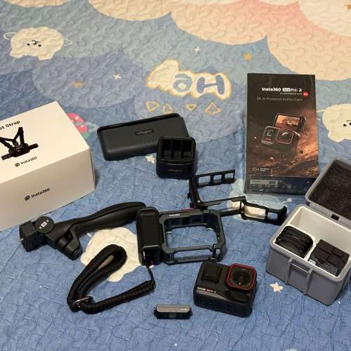 Insta360 ace pro 2 8k 運動攝影機連配件套裝