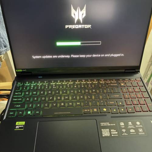 🉑置換RTX5070Ti Acer predator 16 U9-275HX 32GB 1TB SSD 16" QHD 240Hz Gaming L...