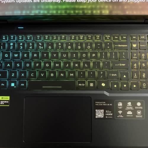 🉑置換RTX5070Ti Acer predator 16 U9-275HX 32GB 1TB SSD 16" QHD 240Hz Gaming L...