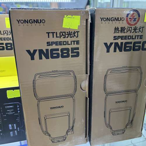 蝕本清貨，全新LED燈, 閃光燈及引閃器，深水埗新高登門市可購買