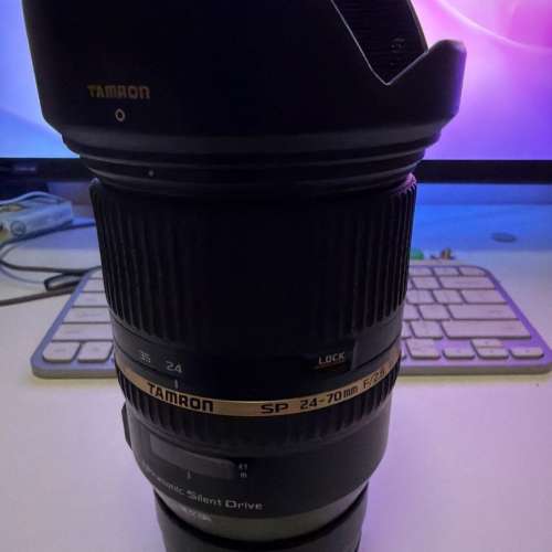 Tamron SP 24-70mm F/2.8 （A007) 鏡頭連 ef轉eos r轉mount