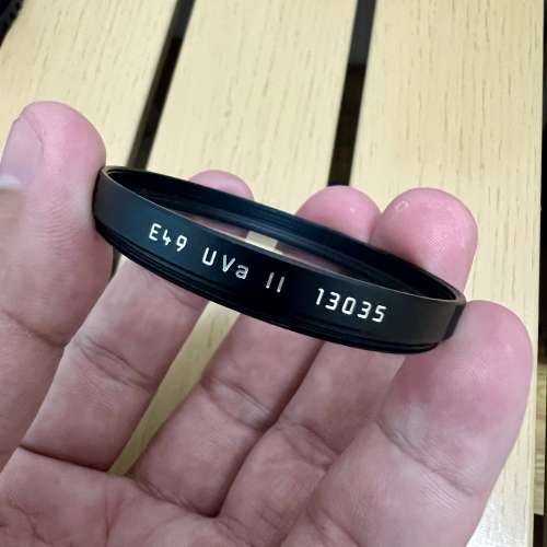 Leica E49 UVa II black