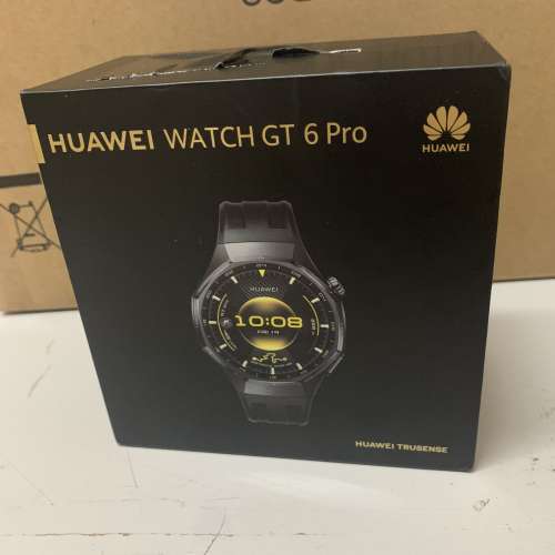 99%New Watch GT 6 Pro 46mm ATM-B29 Black / Fluoroelastomer Strap