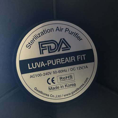 【FDA認證/醫學級H14濾網】韓國Gwell LUVA PUREAIR FIT 空氣清新機 (UV-C殺菌/自動...