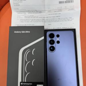 95%New Samsung S26 Ultra 5G 12+512GB 紫色 香港行貨 有豐澤單 保養到2027年5月20...