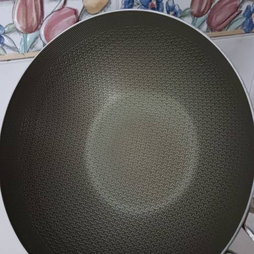 鏗鏘牌 Kengq 24cm 鈦金屬炒鑊連鑊蓋 frying pan