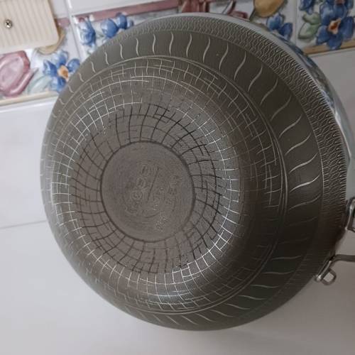 鏗鏘牌 Kengq 24cm 鈦金屬炒鑊連鑊蓋 frying pan