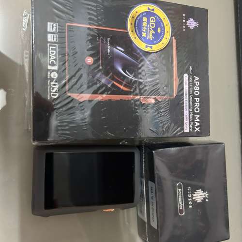 HIDIZS AP80 PRO MAX 限量銅版 除一個附送的膠套外 仲連一個全新未開既皮套 2026年...
