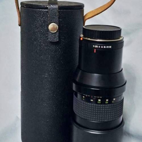 真正德國產  Carl Zeiss Jena 300mm f4 MC Prakticar PB-mount 加接環可上A7,Z,4433...