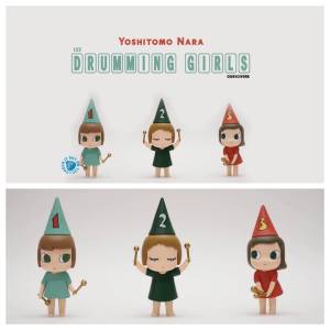 123 Drumming Girls by 奈良美智 Yoshitomo Nara x How2Work