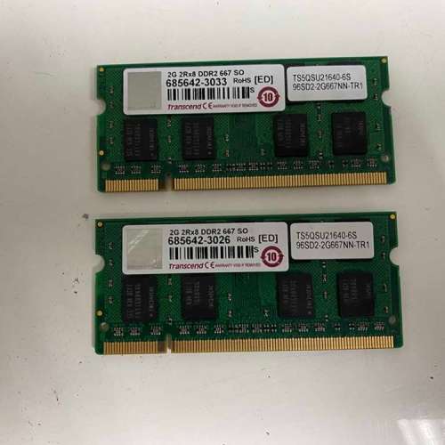 Transcend DDR2-800 2GB*2 SO-DIMM