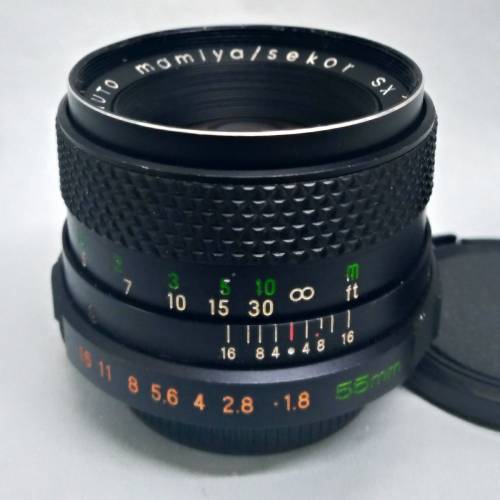 Auto Mamiya/sekor  SX  55mm F1.8 m42-mount