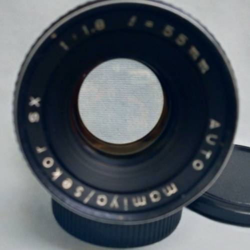 Auto Mamiya/sekor  SX  55mm F1.8 m42-mount