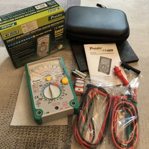 Pro's Kit MT-2017N Multimeter Anti-Burning Pointer Professional Ohm Test Meter