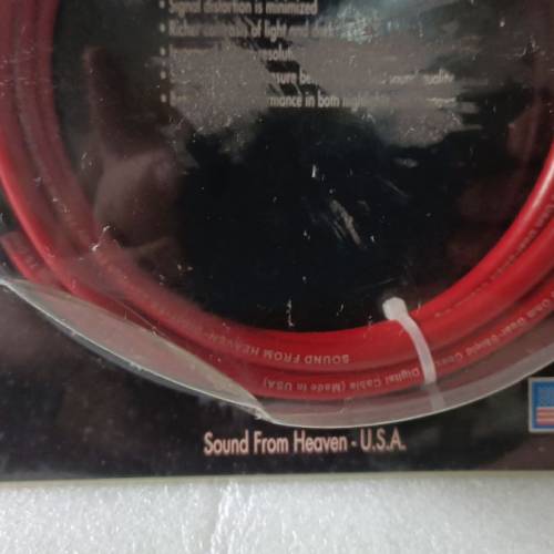 Sound From Heaven 75 Ohm,Made in USA 數碼線，存放已久仍立立令，正廠貨用料靚！d...