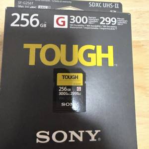 Sony SF-G Series Tough UHS-II SDXC 記憶卡 256GB