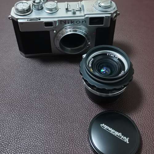 Nikon S2 voigtlander 21mm f4