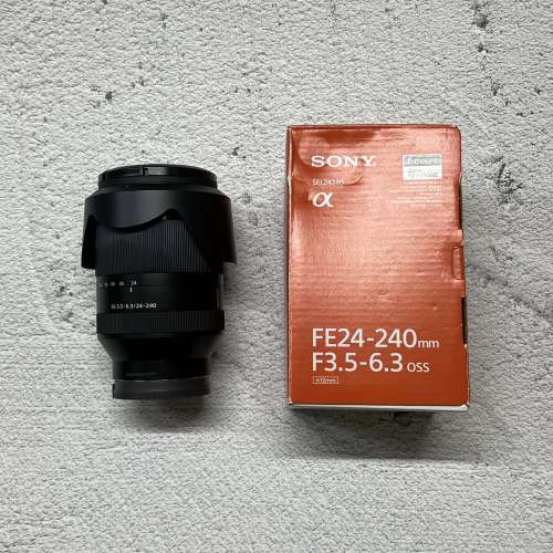 Sony E-mount Full Frame FE24-240 F3.5-6.3 OSS