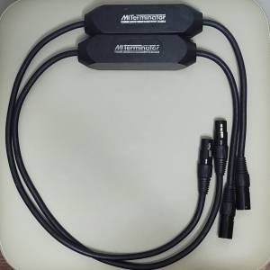 美國 MIT Terminator Proline Balanced XLR HiFi 發燒 濾波 監聽 音頻 平衡訊號線 1m