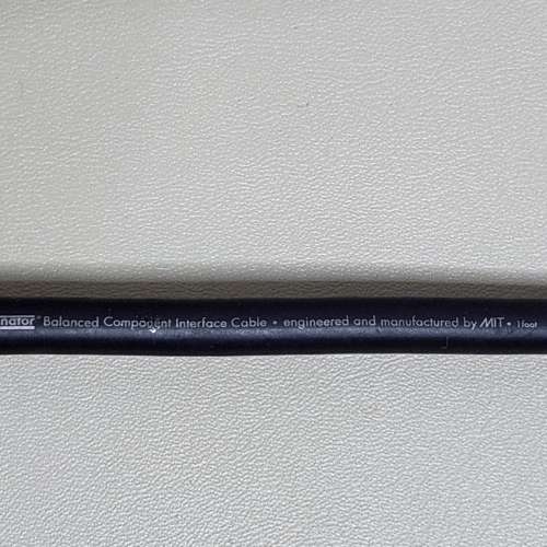 美國 MIT Terminator Proline Balanced XLR HiFi 發燒 濾波 監聽 音頻 平衡訊號線 1m