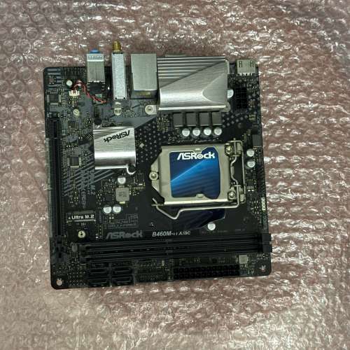 二手 ASROCK B460M-ITX/AC B460 DDR4 ITX MB