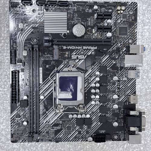 二手 ASUS PRIME H410M-E H410 DDR4 LGA1200 MATX MB
