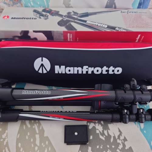 Manfrotto Befree Carbon Tripod Kit (MKBFRC4-BH)(碳纖維旅行三腳架套裝)
