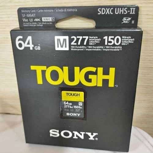 Sony Tough SF-M UHS-II sd card 記憶咭 64GB SF-M  a75