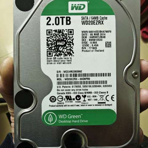 WD 2TB HARDDISK