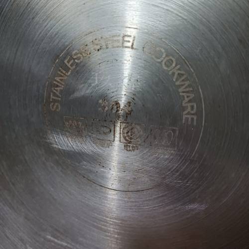 304 Stainless steel 不銹鋼易潔蜂巢鑊 附玻璃蓋 frying pan