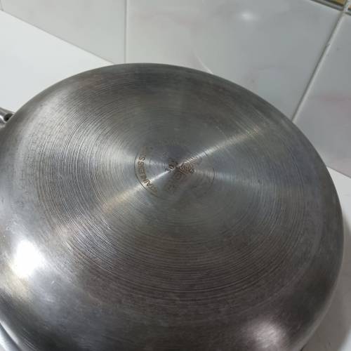 304 Stainless steel 不銹鋼易潔蜂巢鑊 附玻璃蓋 frying pan
