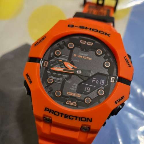 G-SHOCK GA-B001FL-4A 有單有保養卡未過保養冇盒 (因未帶 100% 新 完美冇花）