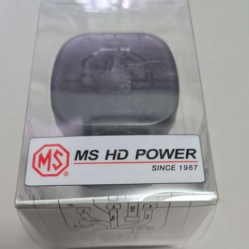 MS UK Gold-plated Plug