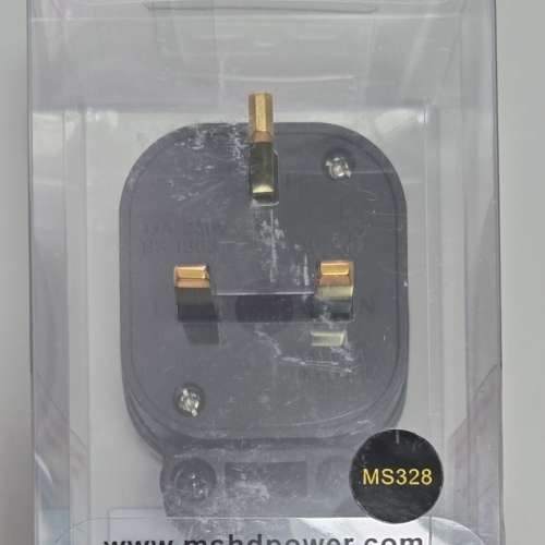 MS UK Gold-plated Plug