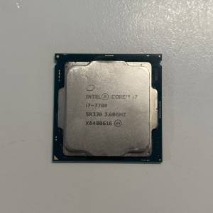 Intel Core i7 7700 CPU
