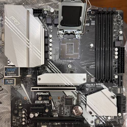 AsRock B365M Pro 4 mATX motherboard LGA1151 Intel 底板