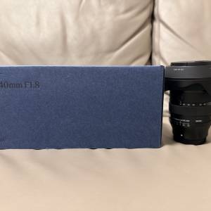 Sigma 17-40mm F1.8 DC Art Contemporary for Fuji X Mount