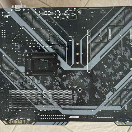 ASUS TUF B360M-PLUS GAMING ATX 電競主機板 +背板 (零件出售) 清屋出售 HK$100.00