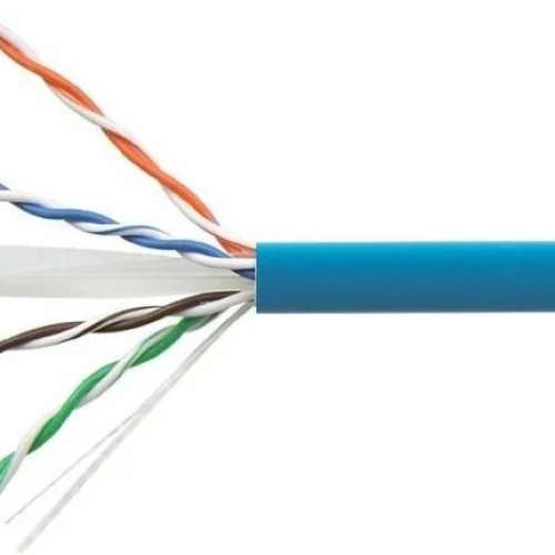 AMP CAT6 UTP Ethernet Network Cable Blue 305m 1 box never use 網絡線全新