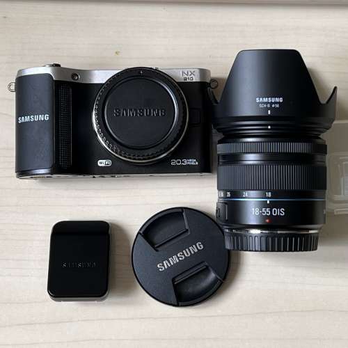 Samsung NX210 18-55mm Kit APSC 文青復古直出街拍閃光燈