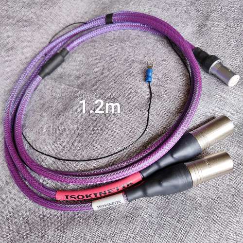 唱臂輸出線(DIN>XLR), 英國製