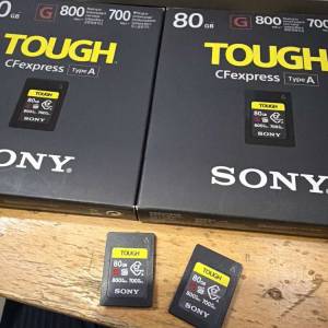 賣兩張 Sony CF express type A tough 80gb