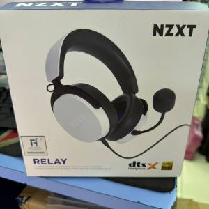 全新NZXT Relay Hi-Res 電競遊戲耳機(白色)