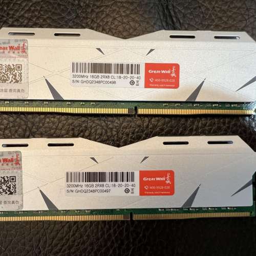 Great Wall 16 GB DDR4 / DDR 4 3200 2條