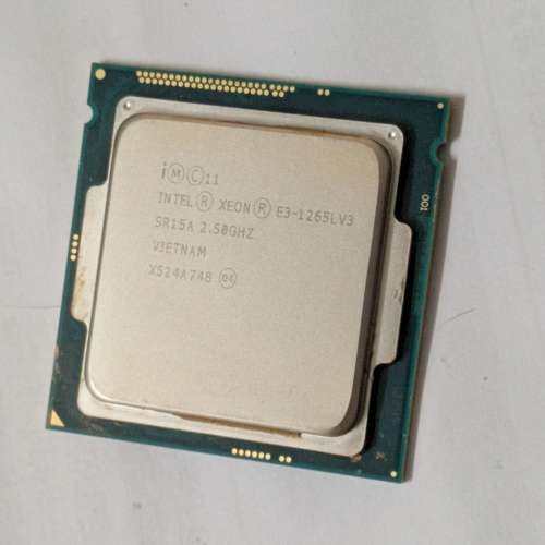Intel E3-1265lv3 45W 4核8線程 內建 iGPU + Kingston DDR3 8GB RAM
