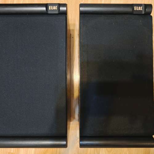 ELAC  EL60雙路書架箱，金色標志，當年旗艦，可遇而不可求，音色不容置疑，