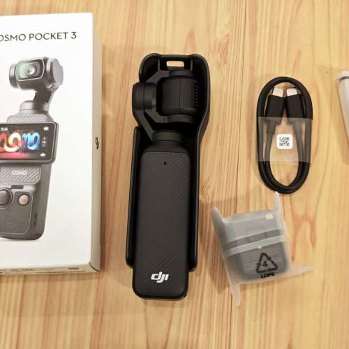 99%新DJI Osmo Pocket 3 大疆 連盒 已買care 至2026年 11月