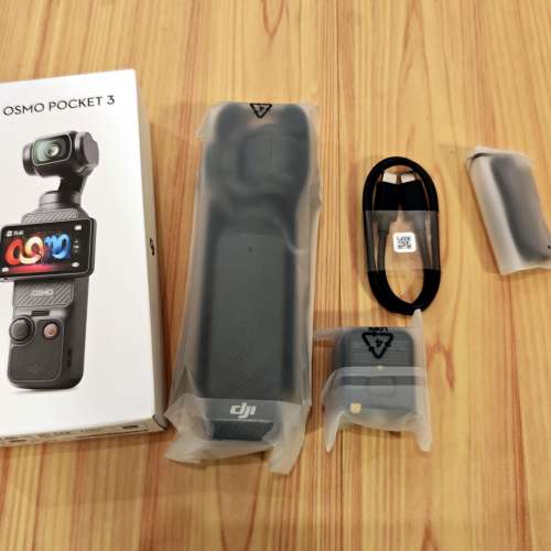 99%新DJI Osmo Pocket 3 大疆 連盒 已買care 至2026年 11月