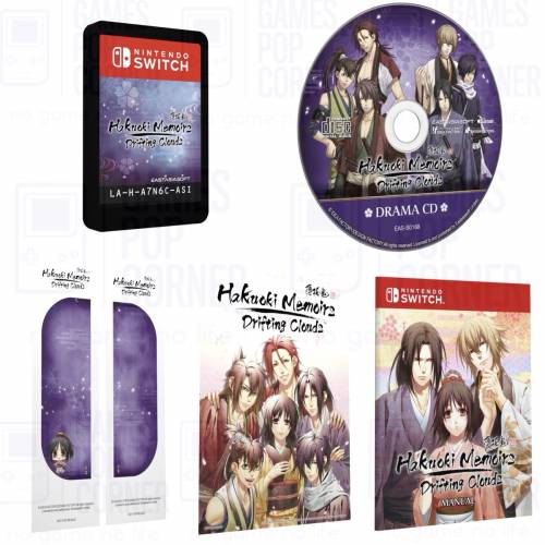 (接受預訂) NS game -  Hakuoki Memoirs: Drifting Clouds☁️薄櫻鬼 真改 天雲之抄...