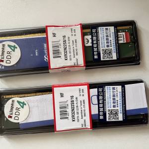 Kingston 3200MHz ddr4 16GB x2